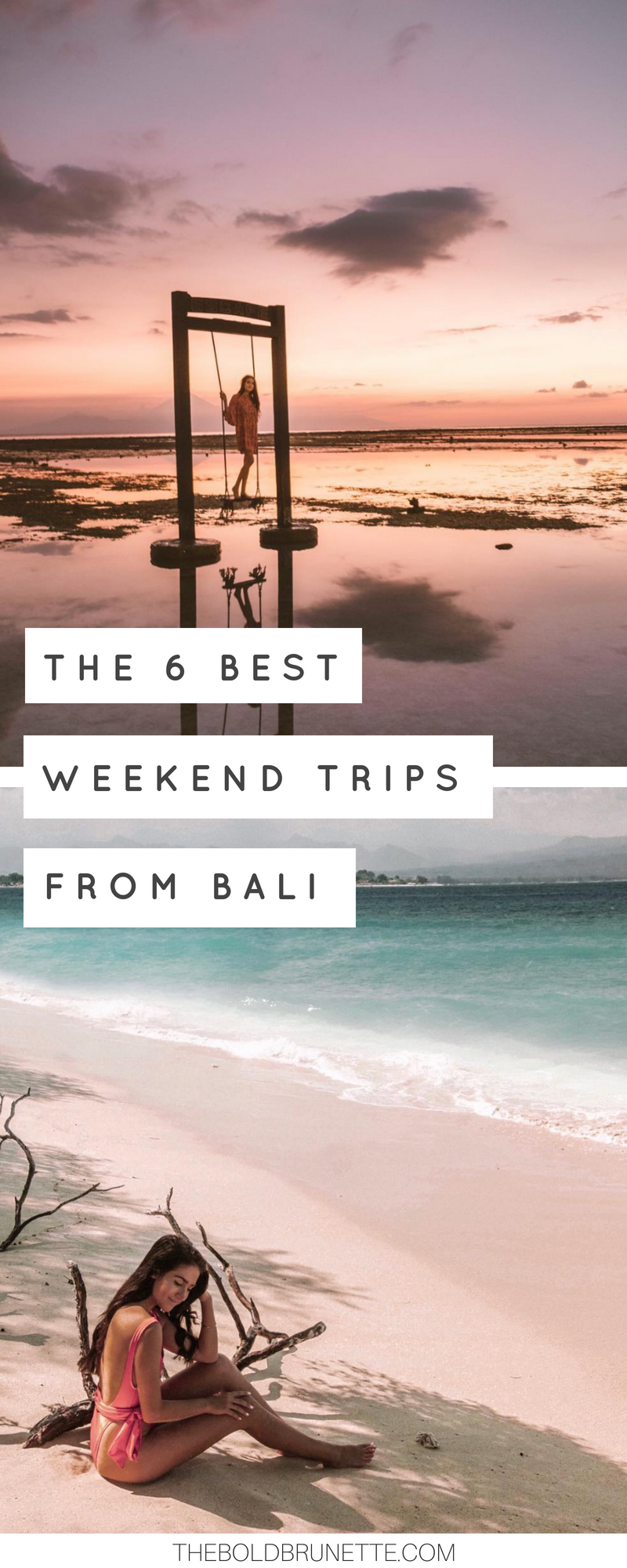 the best weekend trips from bali