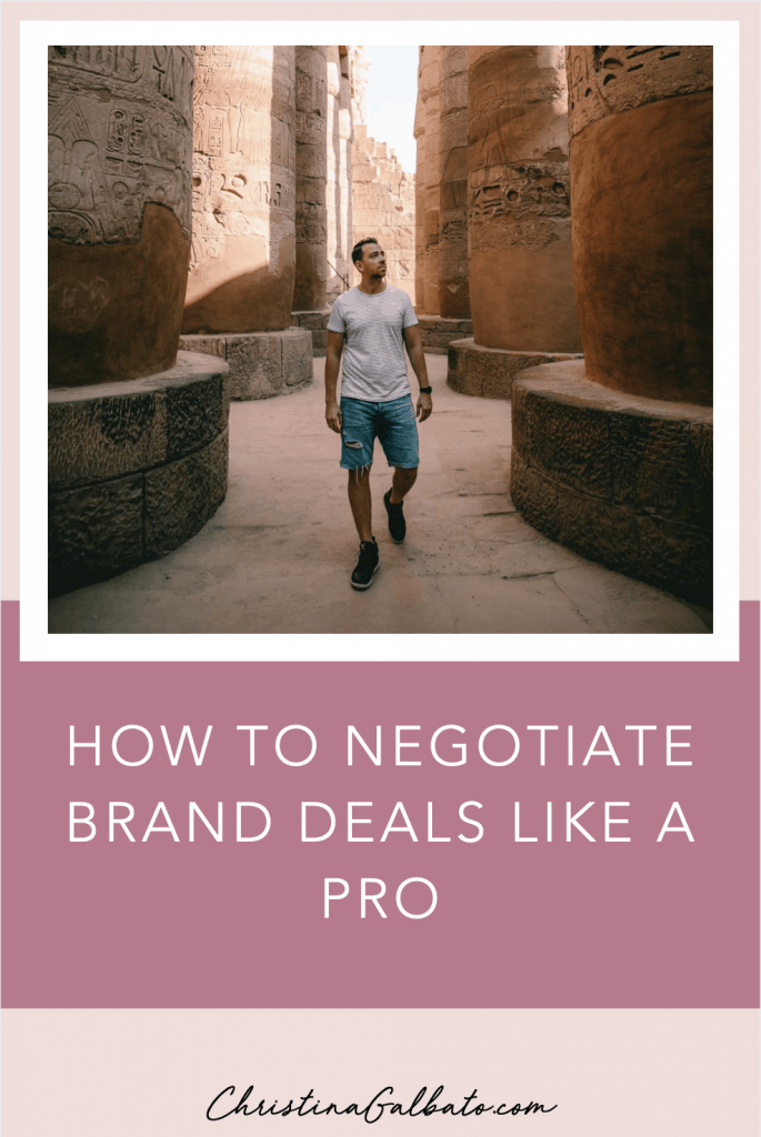 How to negotiate brand deals like a pro 