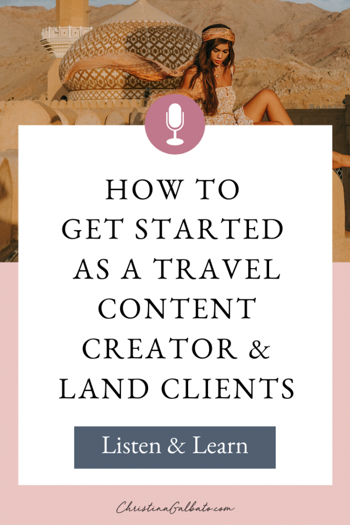 How to Become a Professional Travel Content Creator