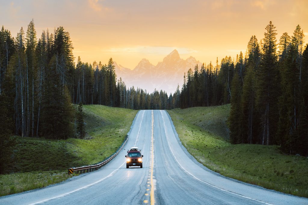 Road to Grand Teton | 10 Best Places to Visit in the US