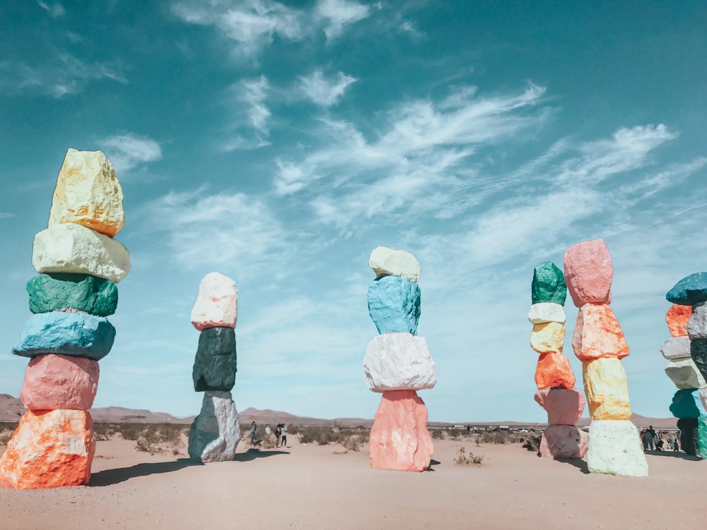 Seven Magic Mountains | 10 Best Places to Visit in the US