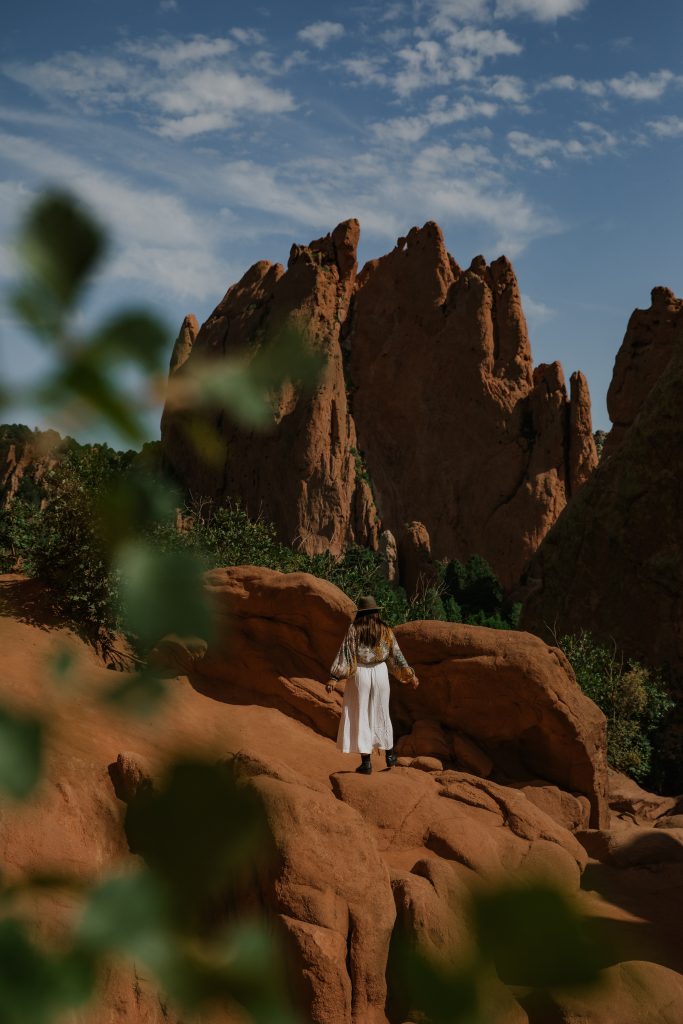 Hannah at Garden of the Gods | 10 Best Places to Travel in the US