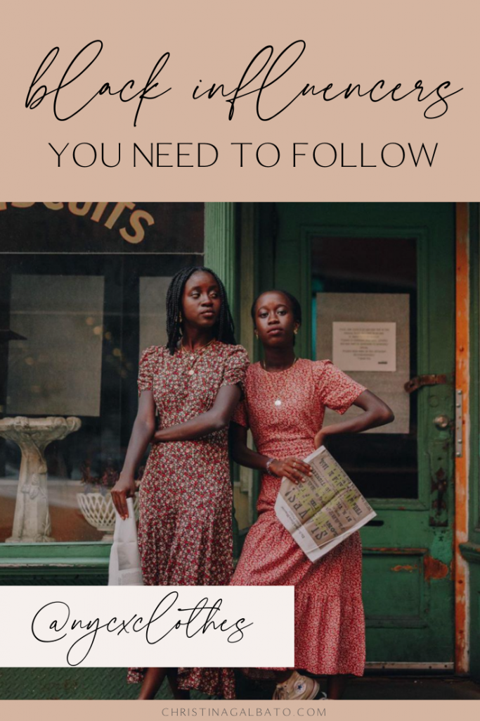 Pin option 01 | 20 Black Influencers You Need to Follow on Instagram