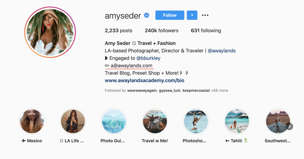 Amy Seder | How to Create a Good Bio on Instagram