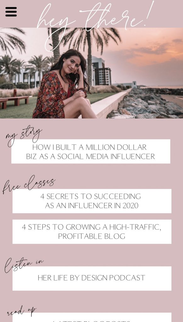 Link hosted on site | How to Create a Good Instagram Bio