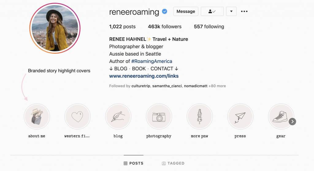Renee Roaming | Carefully Curate Story Highlights