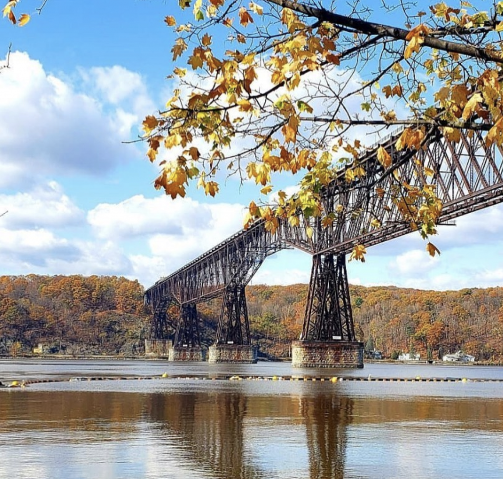 Walkway over the Hudson at the beginning of fall | Where to See Fall Foliage In and Around New York City