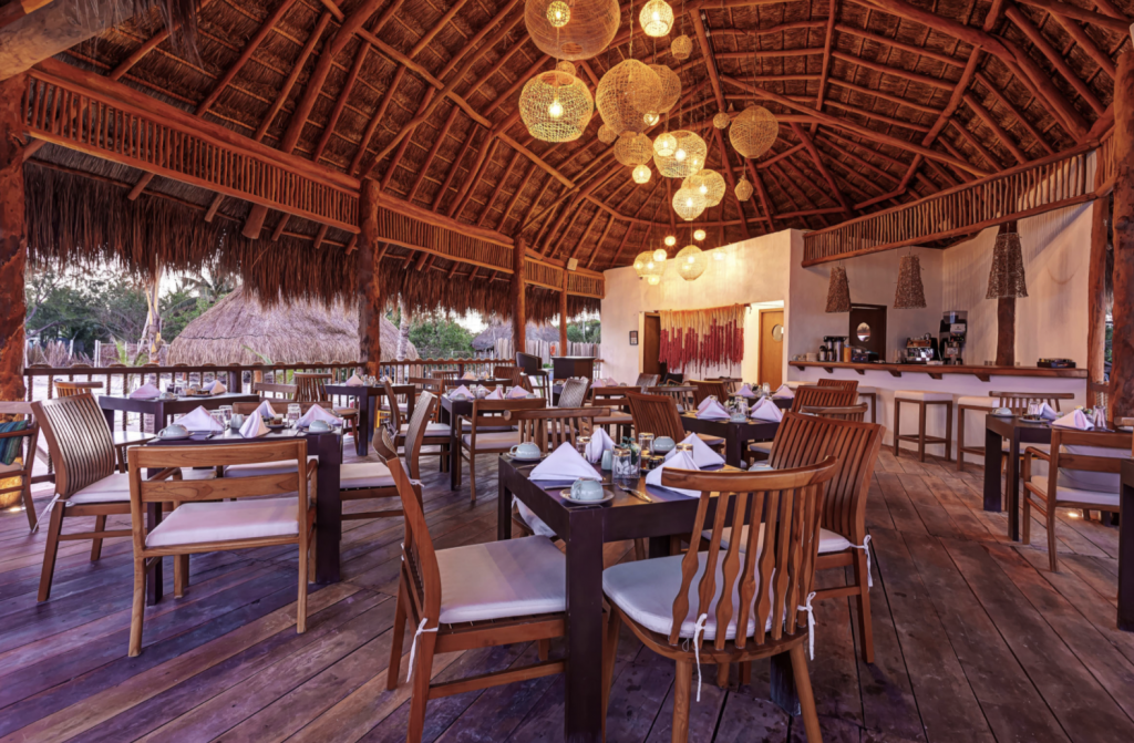 On site restaurant Fresco Bar | What to Expect During Your Stay at Mystique Holbox