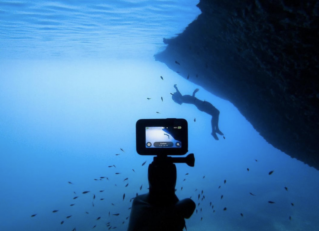 GoPro Hero 9 under water shot | 40 Perfect Gifts for Travel Lovers