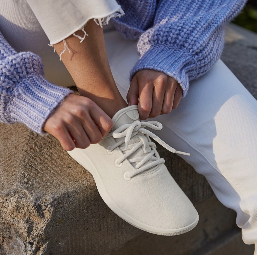 Allbirds white wool runners | 40 Perfect Gifts for Travel Lovers