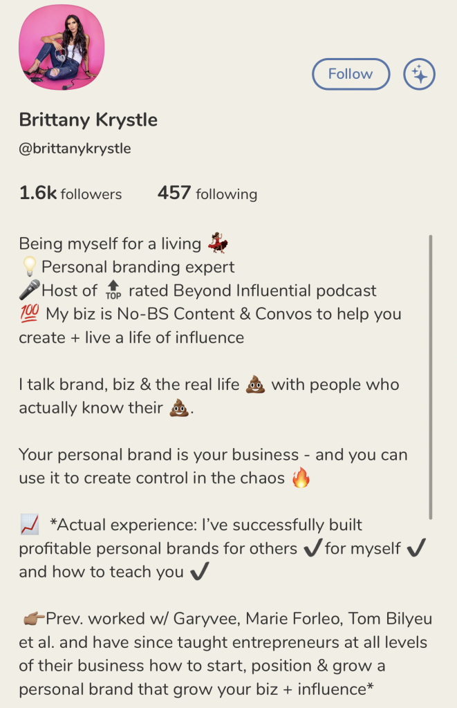 Brittany Krystle Clubhouse profile | What is Clubhouse