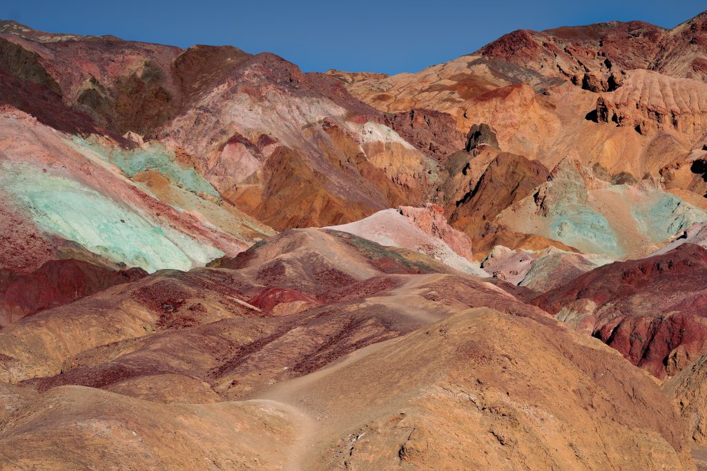 Death valley artists palette | 12 places to travel to in the US this spring